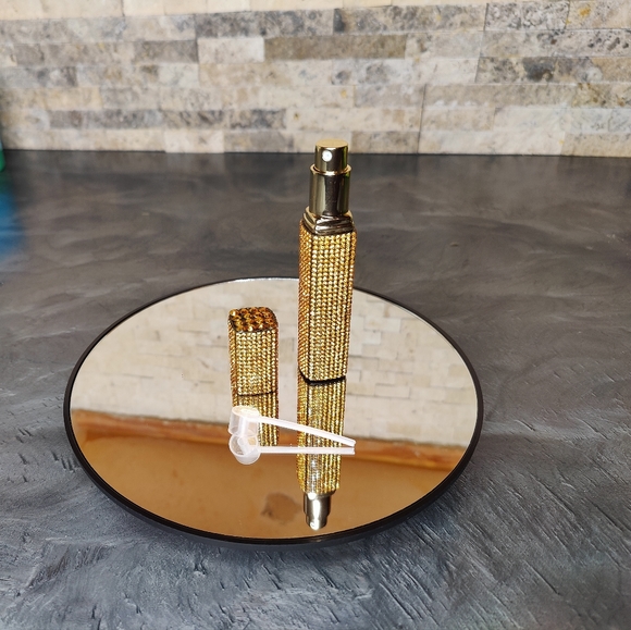 Gold Rhinestone Atomizer 12ML - Picture 6 of 10